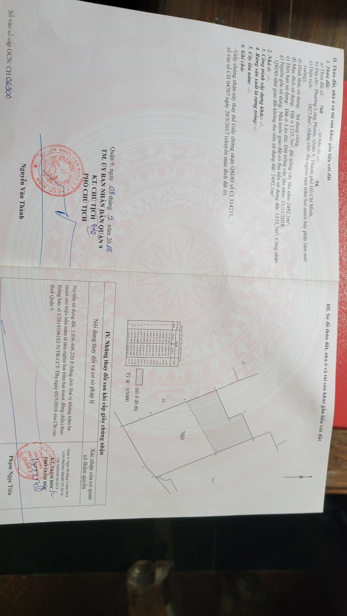 Đất phường long phước, quận 9 , 2.64 hecta
