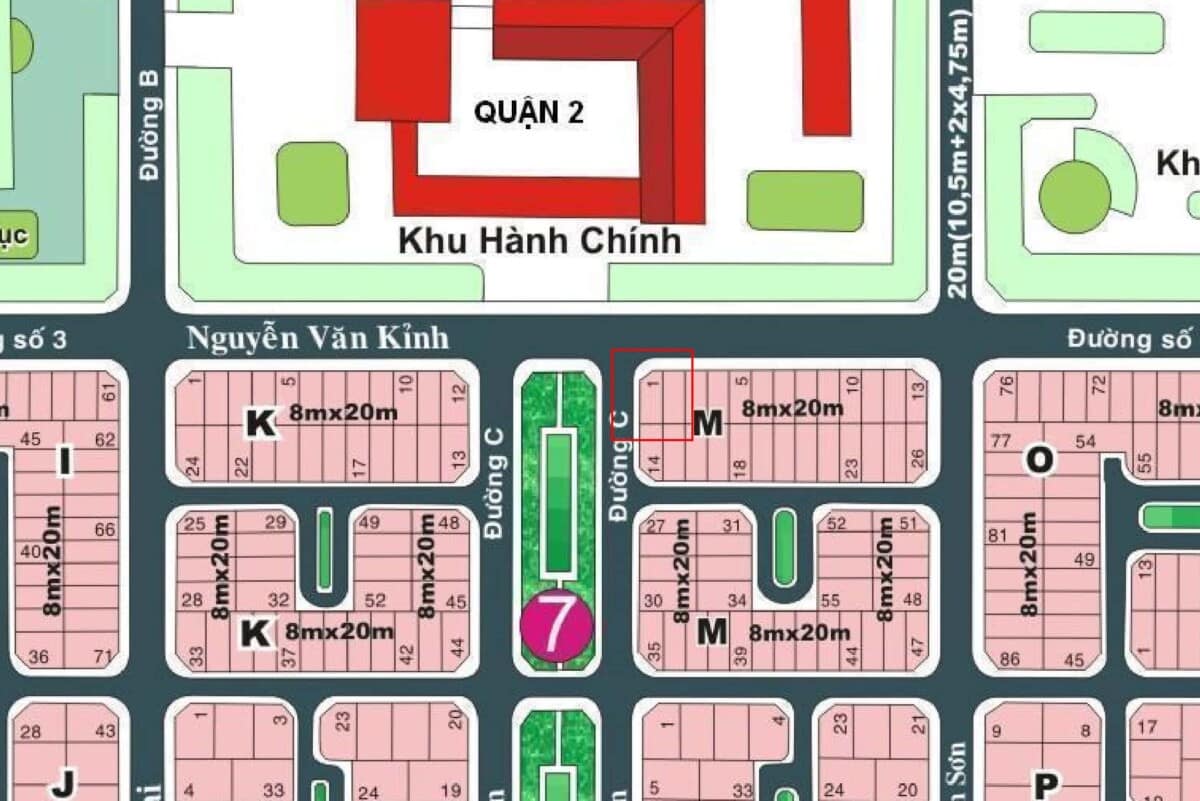 288m2 Đất quận 2 phía sau ubnd tp. thủ Đức