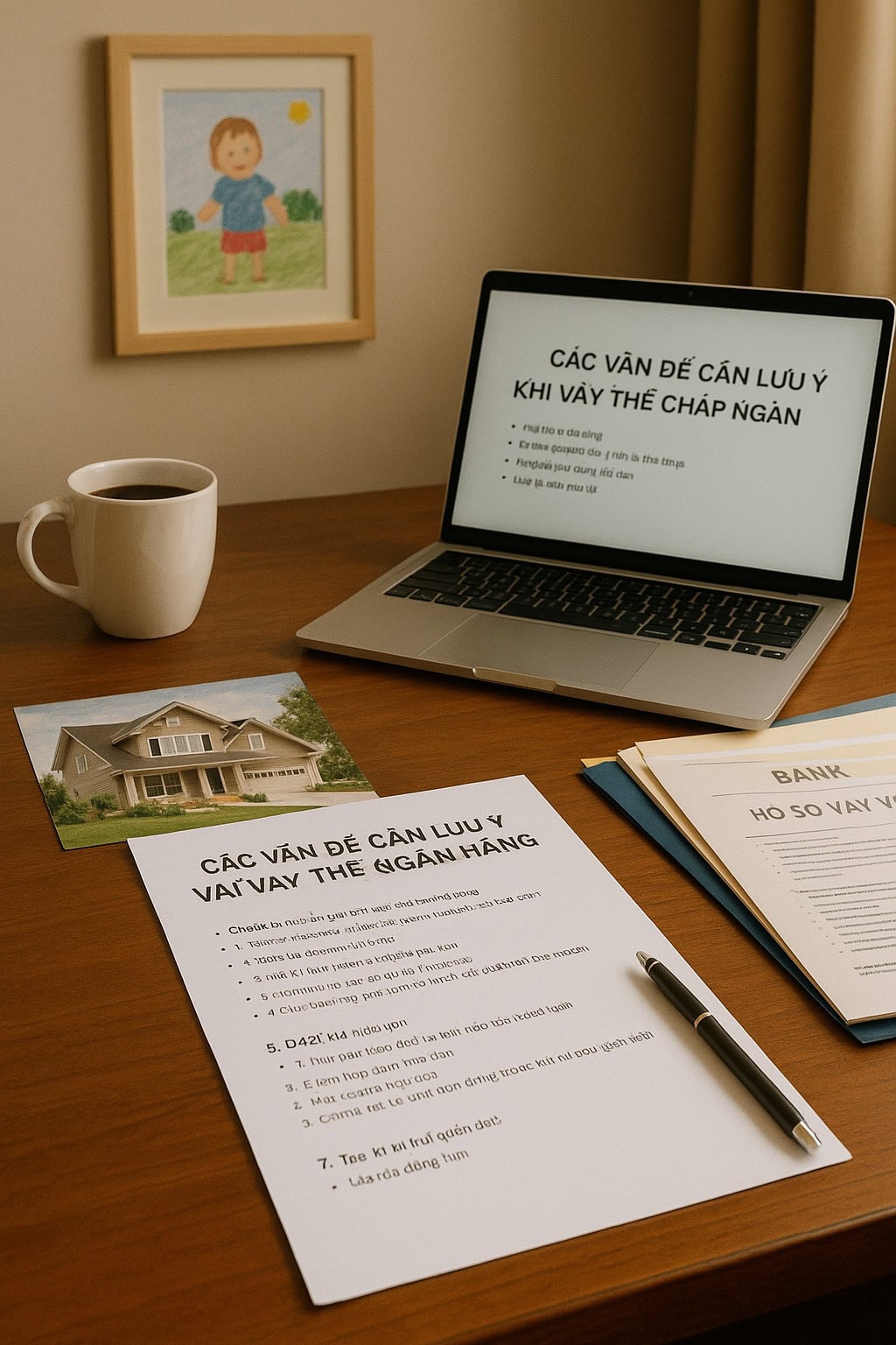 Chuẩn bị hồ sơ vay thế chấp ngân hàng