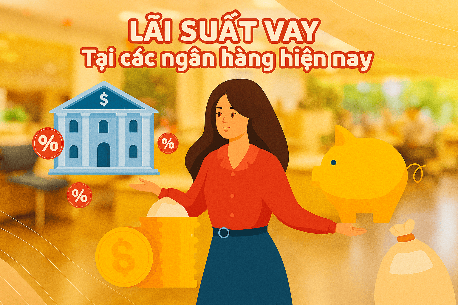 So sánh lãi vay tín chấp các ngân hàng hiện nay